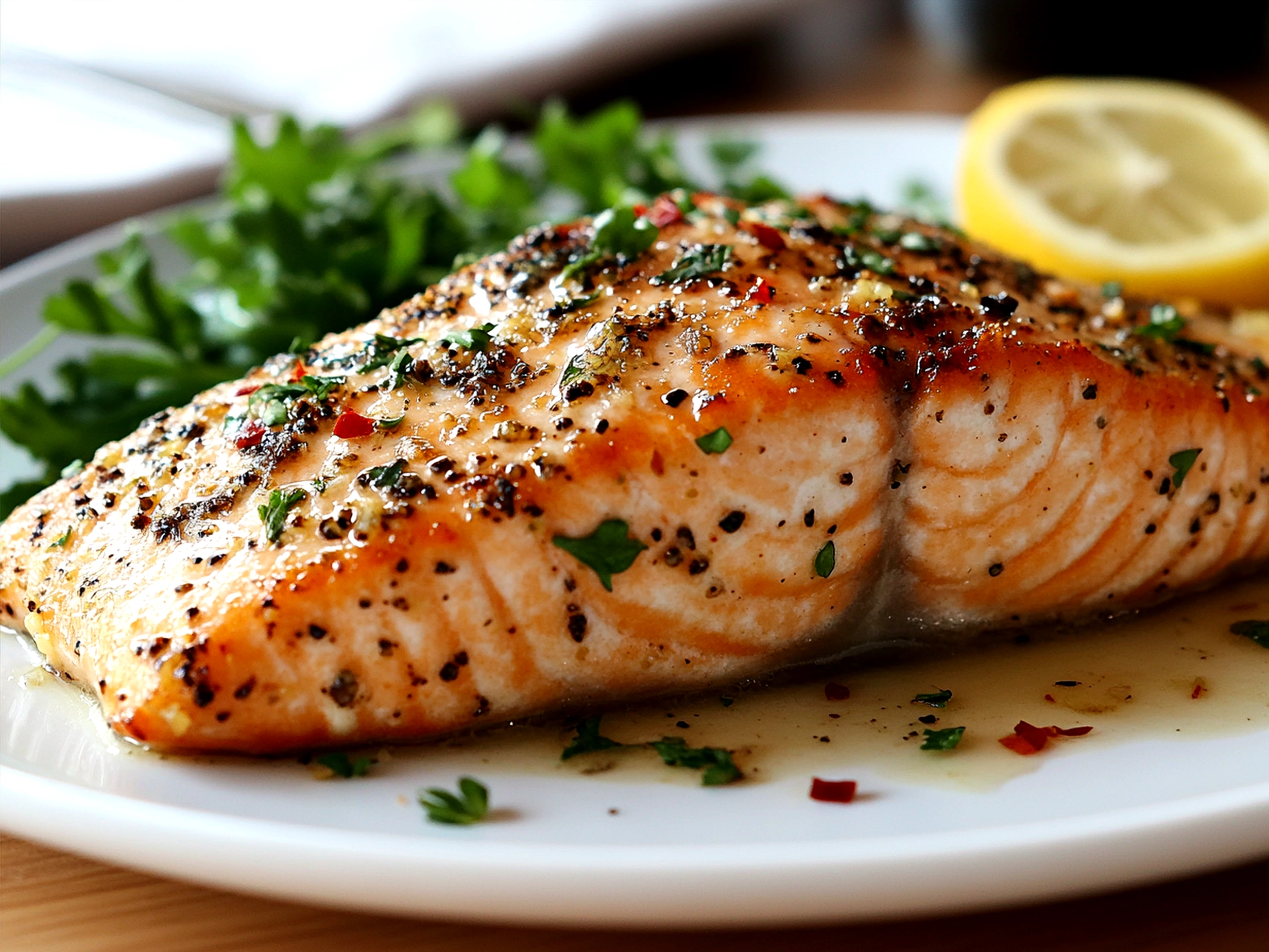 Baked Lemon Herb Salmon