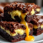 Cadbury Egg Brownies