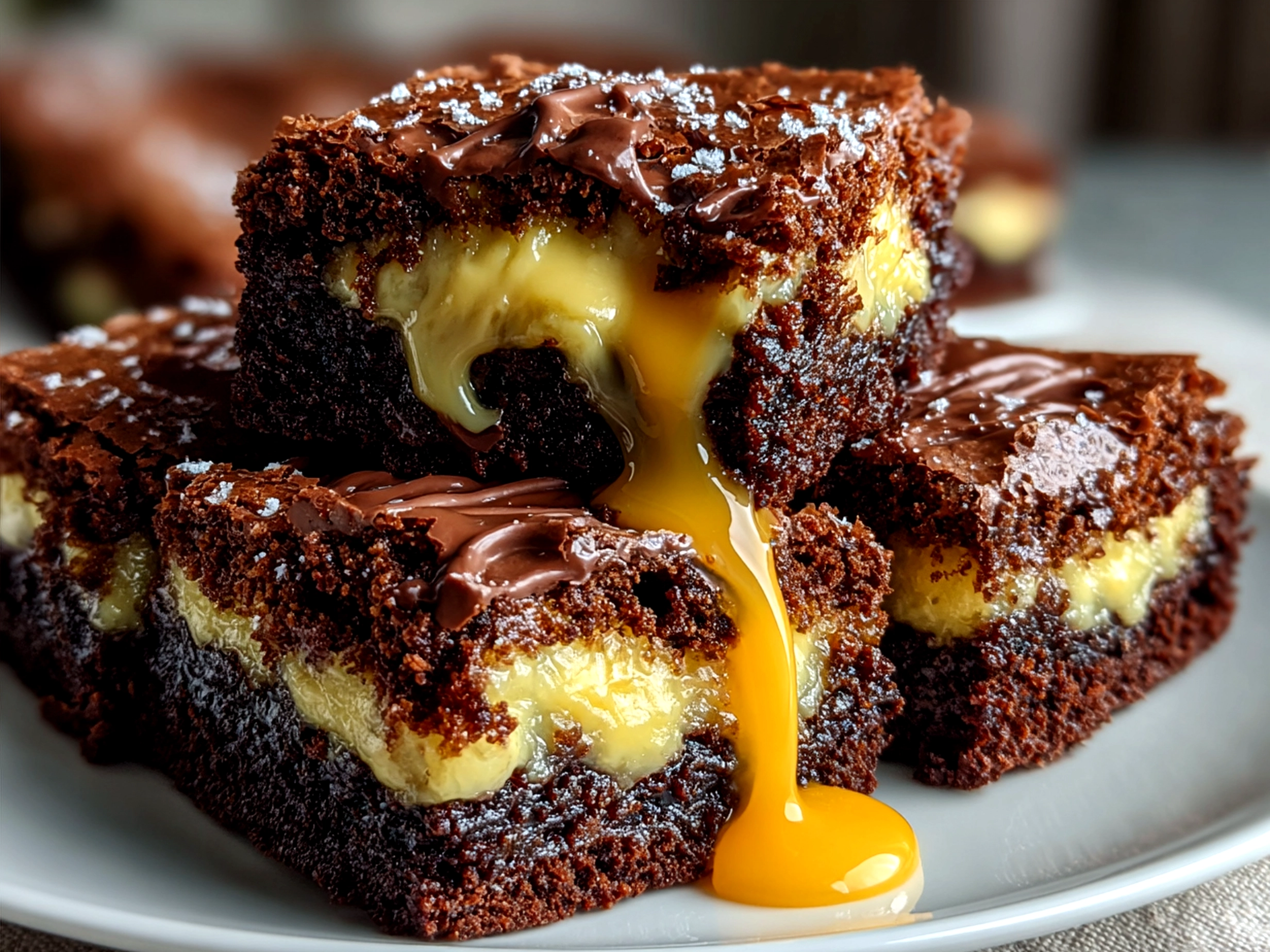Cadbury Egg Brownies