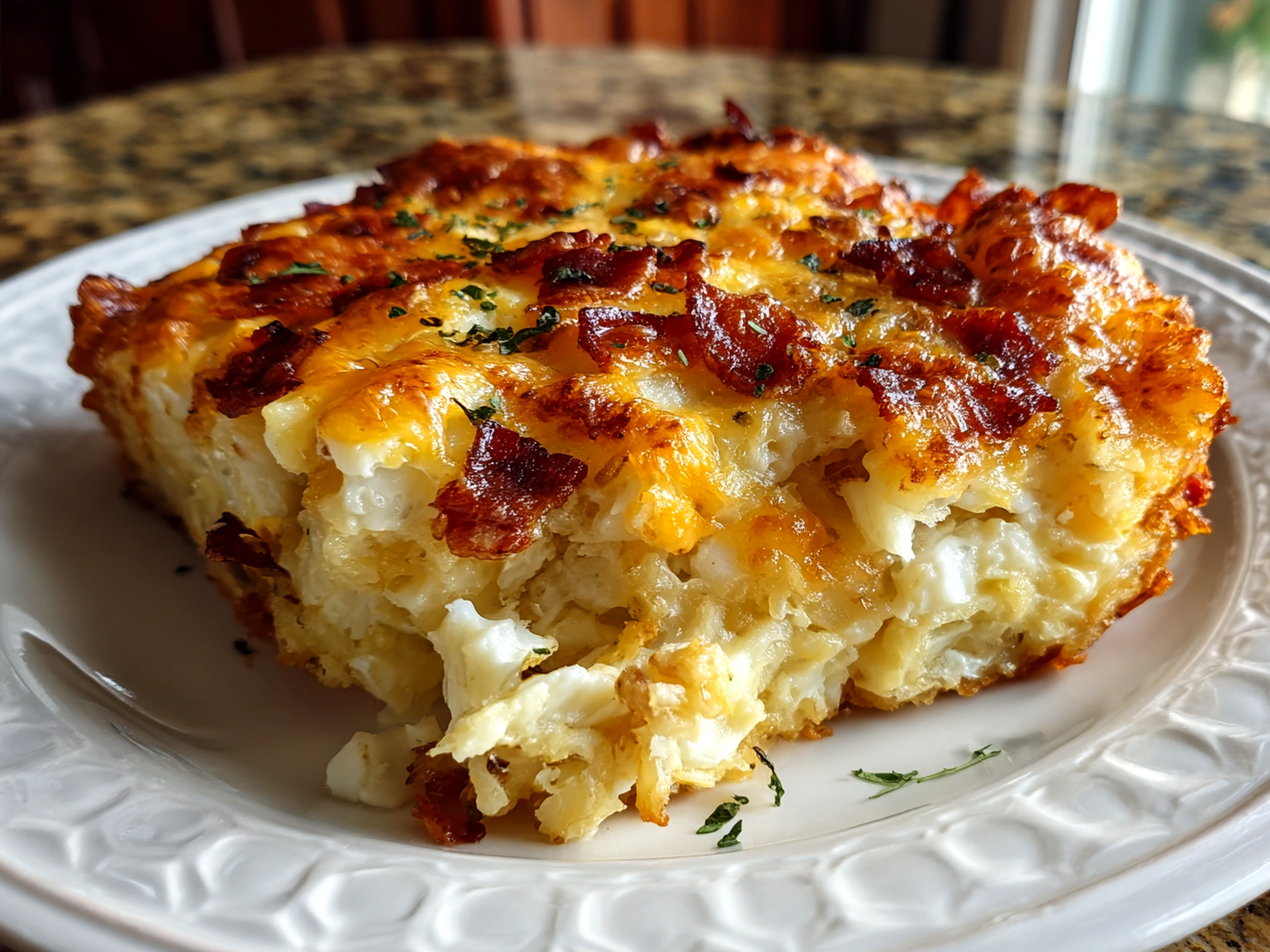 Copycat Cracker Barrel Hashbrown Casserole
