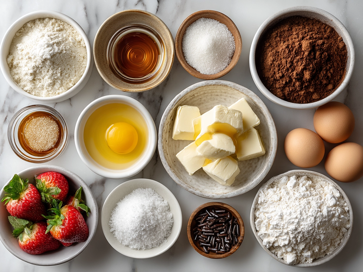Ingredients for Copycat IHOP Stuffed French Toast