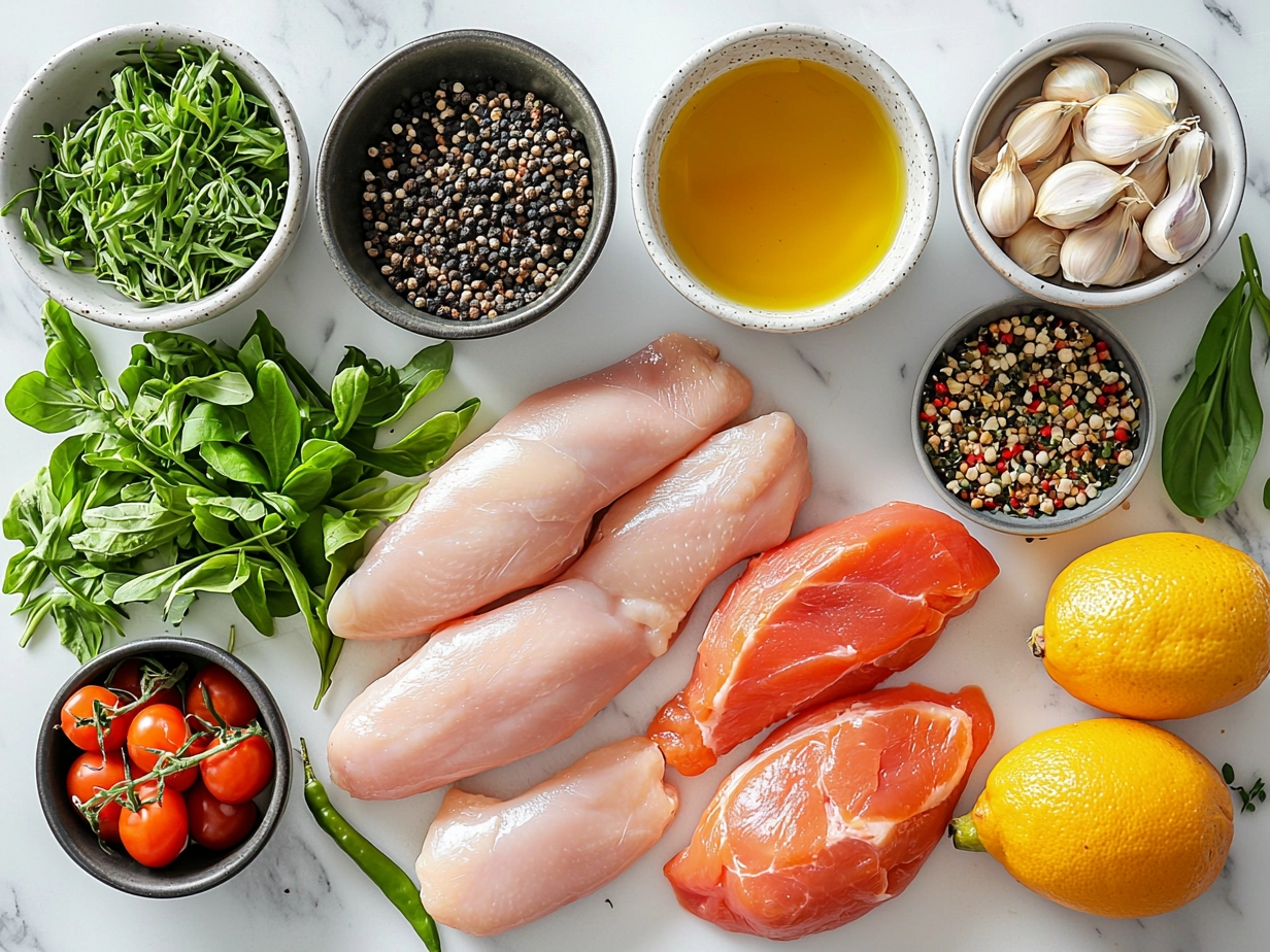 Ingredients for Copycat Popeyes Chicken Sandwich