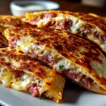Corned Beef Quesadillas