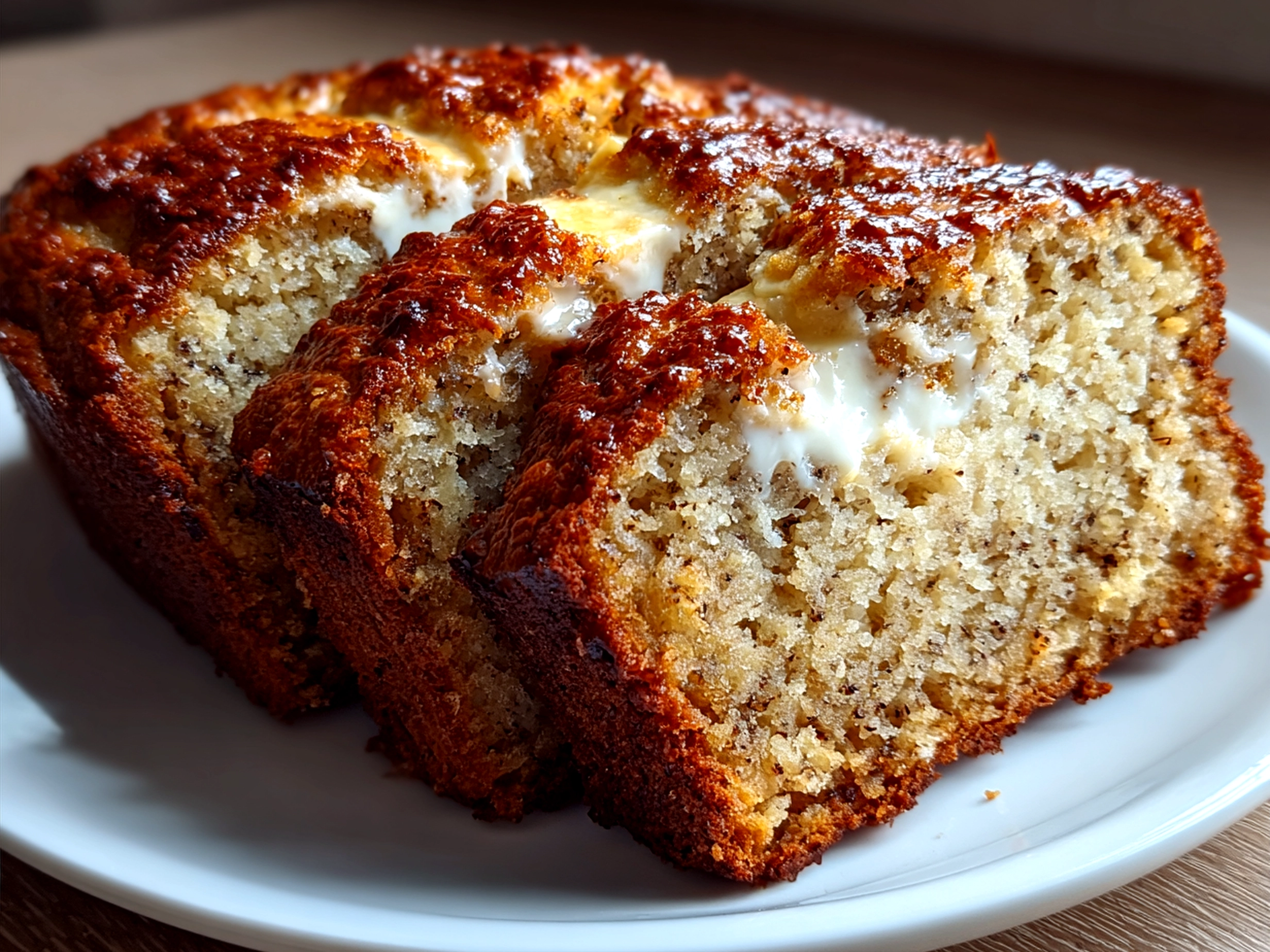 Cottage Cheese Banana Bread