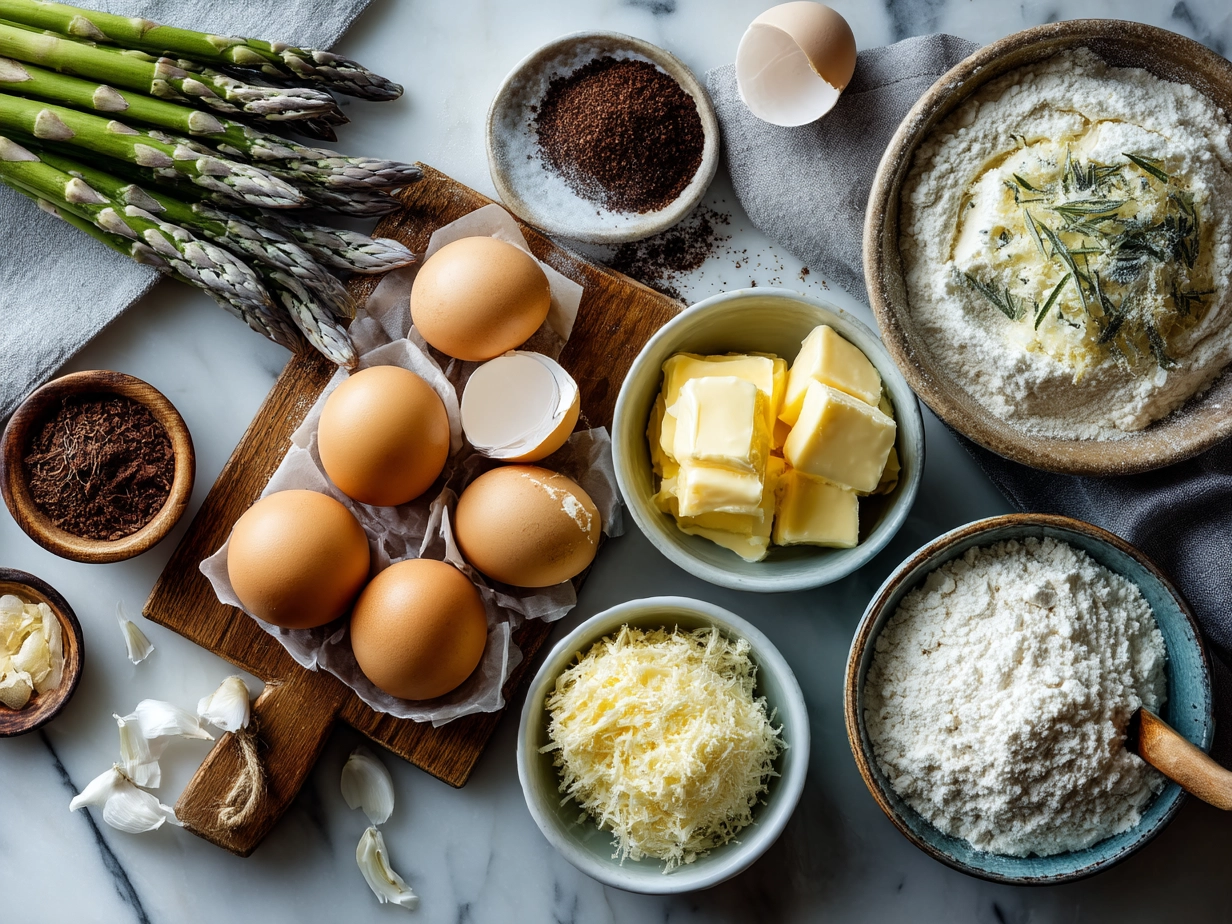 Ingredients for Easter Brunch Egg Casserole