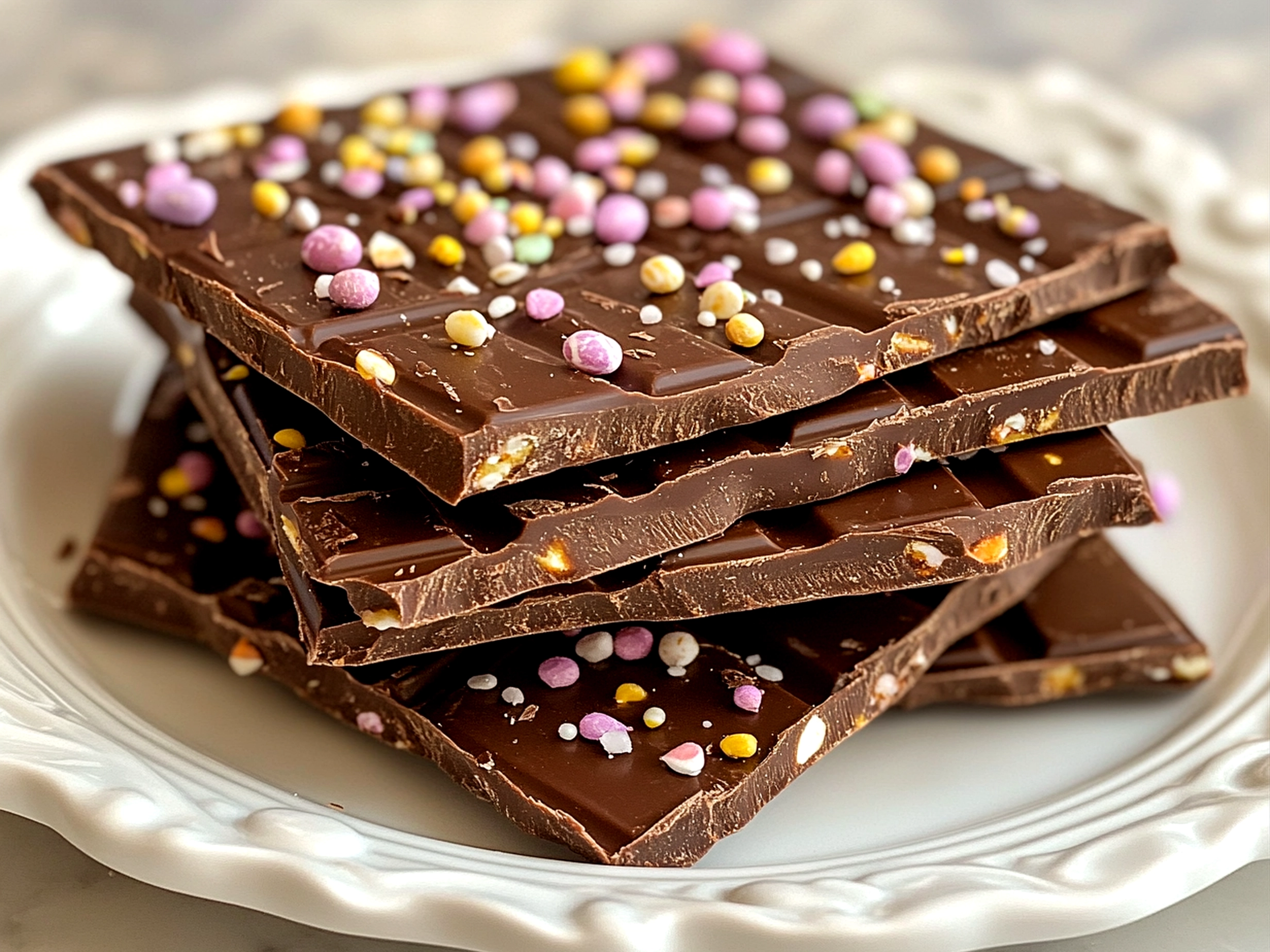 Easter Chocolate Bark Candy