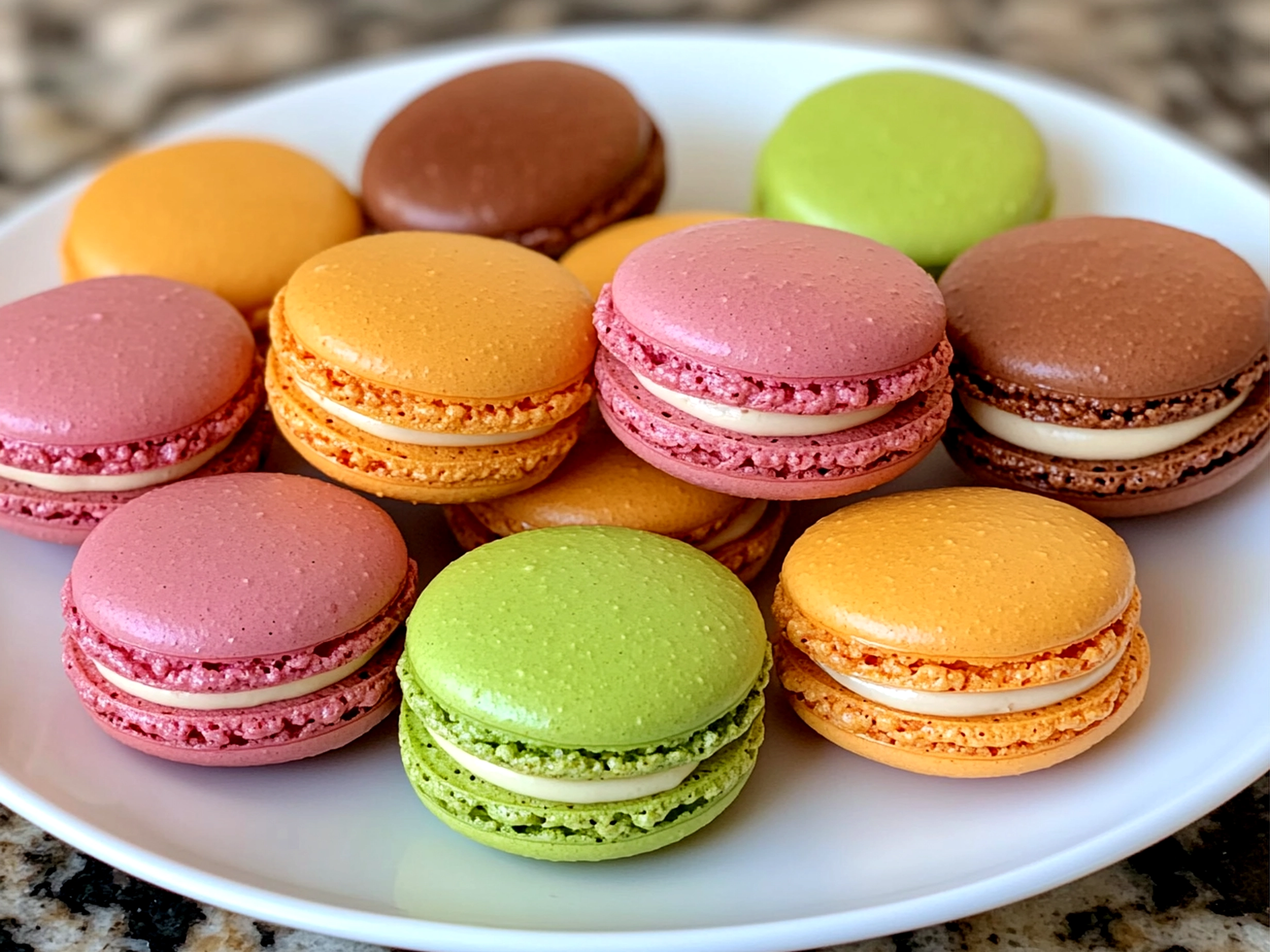 Easter Egg Macarons
