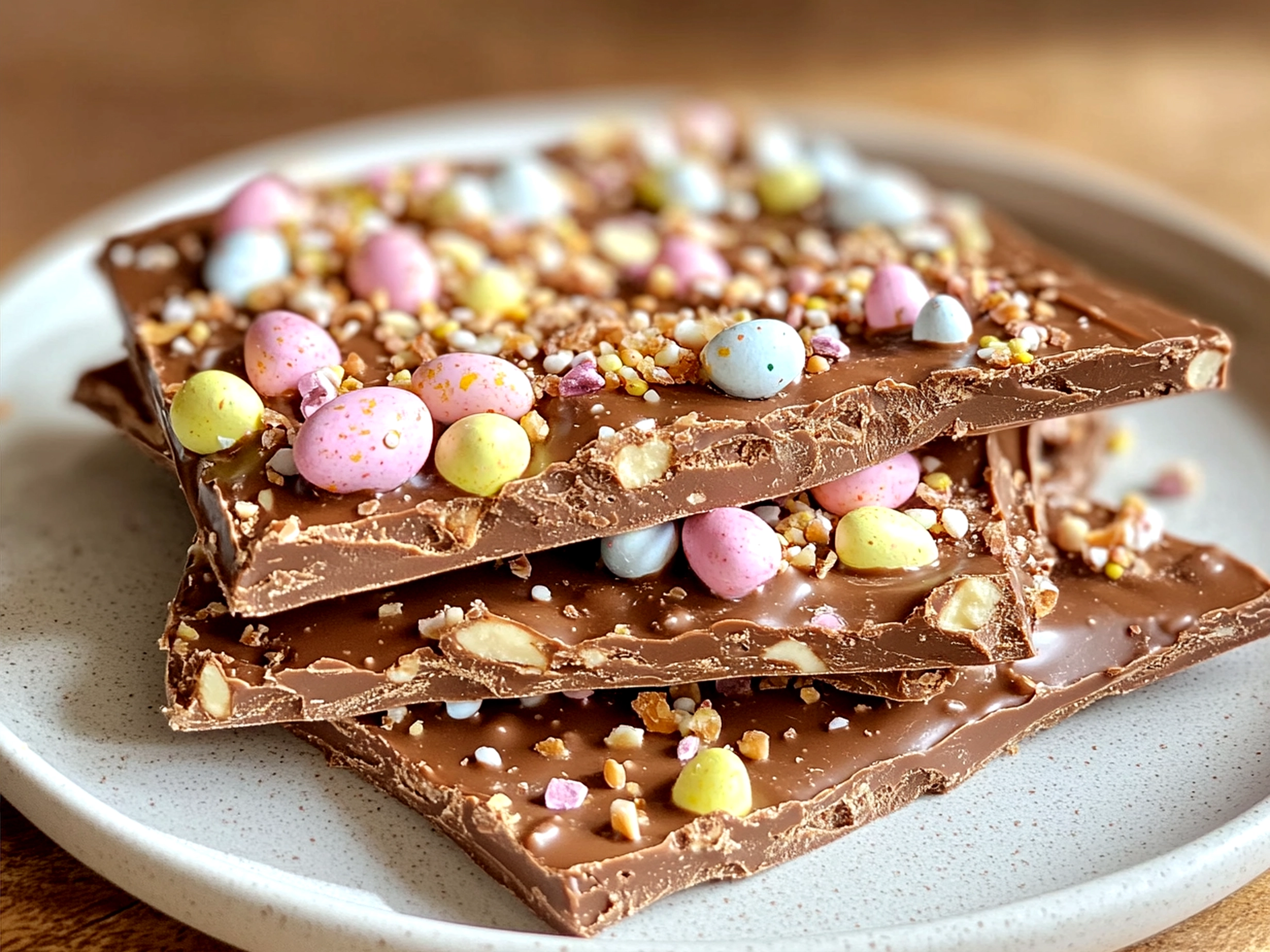 Easter Nest Chocolate Bark