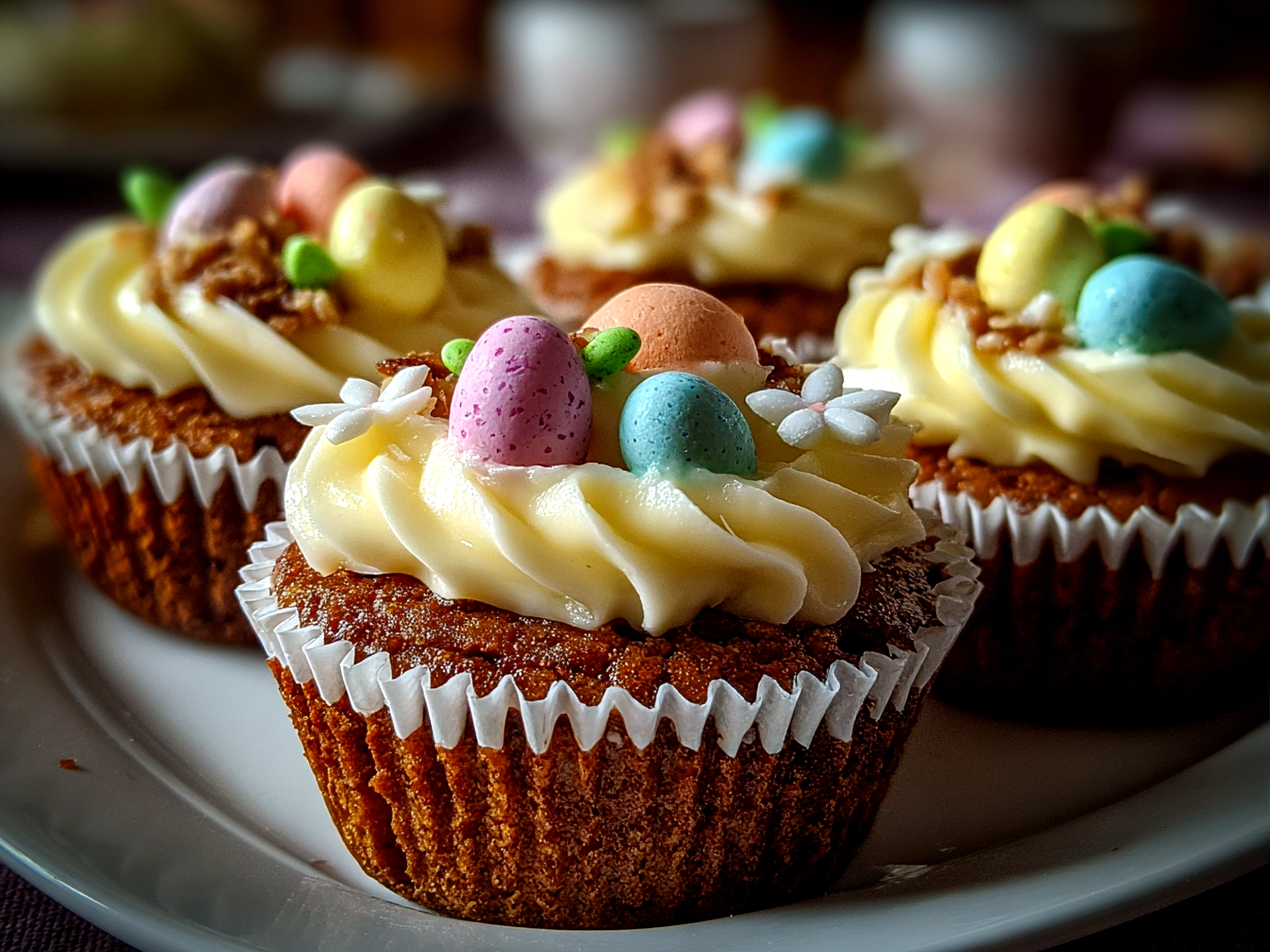 Easter Nest Cupcakes