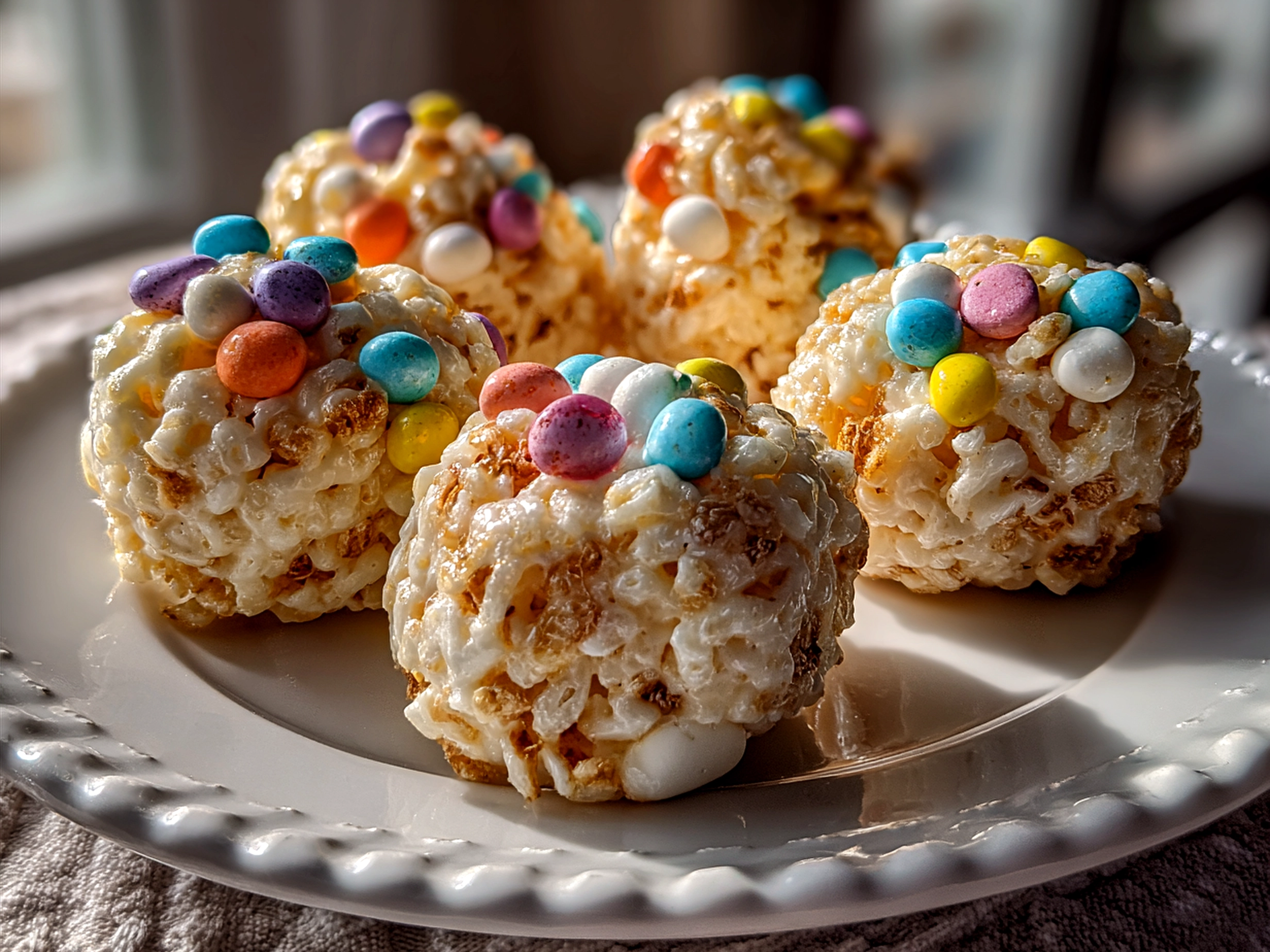 Easter Rice Krispie Treat Eggs
