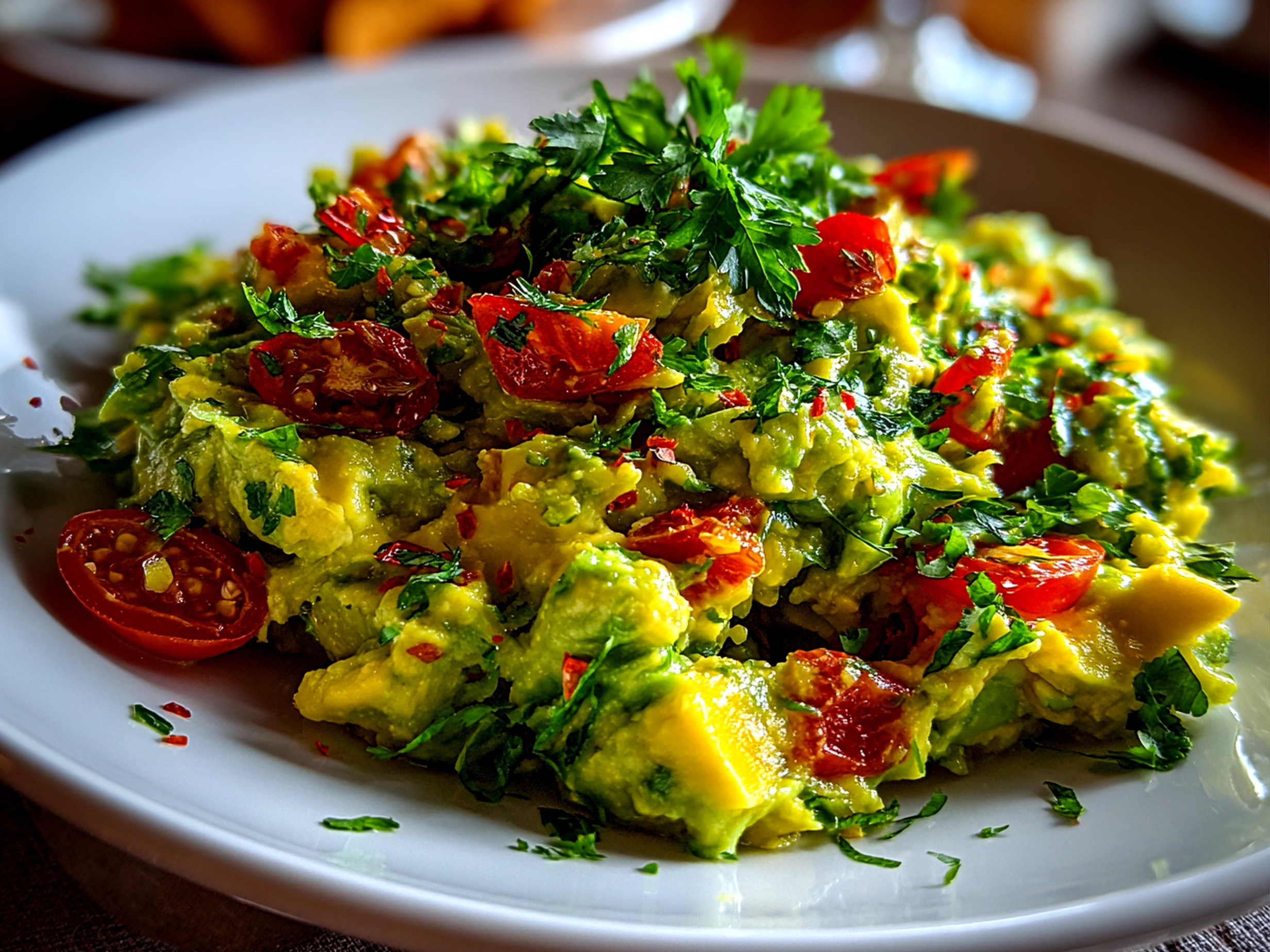 Easy Homemade Guacamole