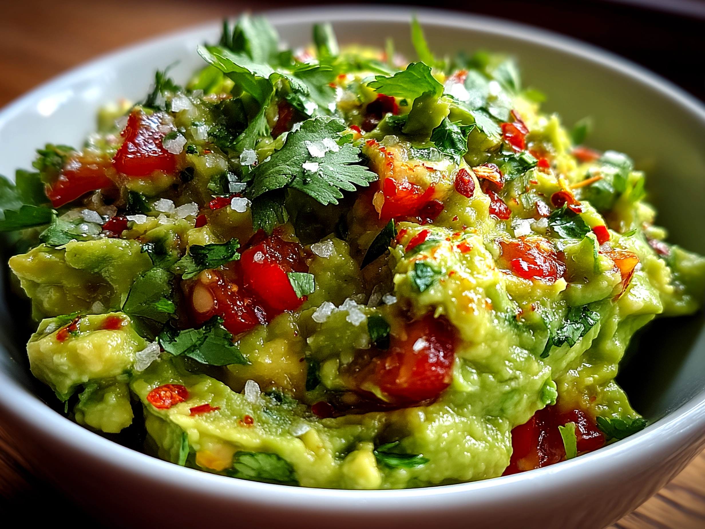 Easy Homemade Guacamole served in a bowl with tortilla chips and fresh lime wedges.