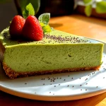 Green Smoothie Cheesecake