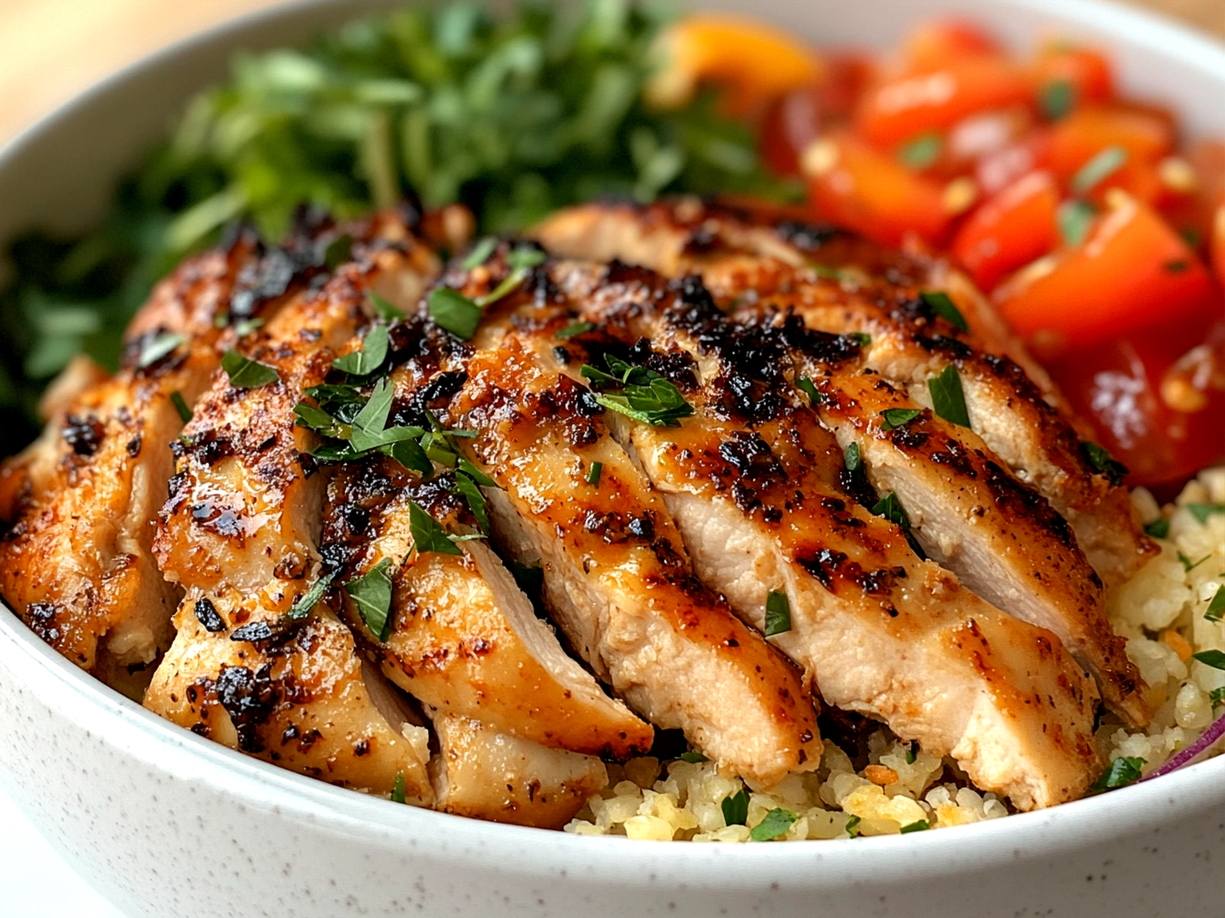 High-Protein Chicken Meal Prep Bowls