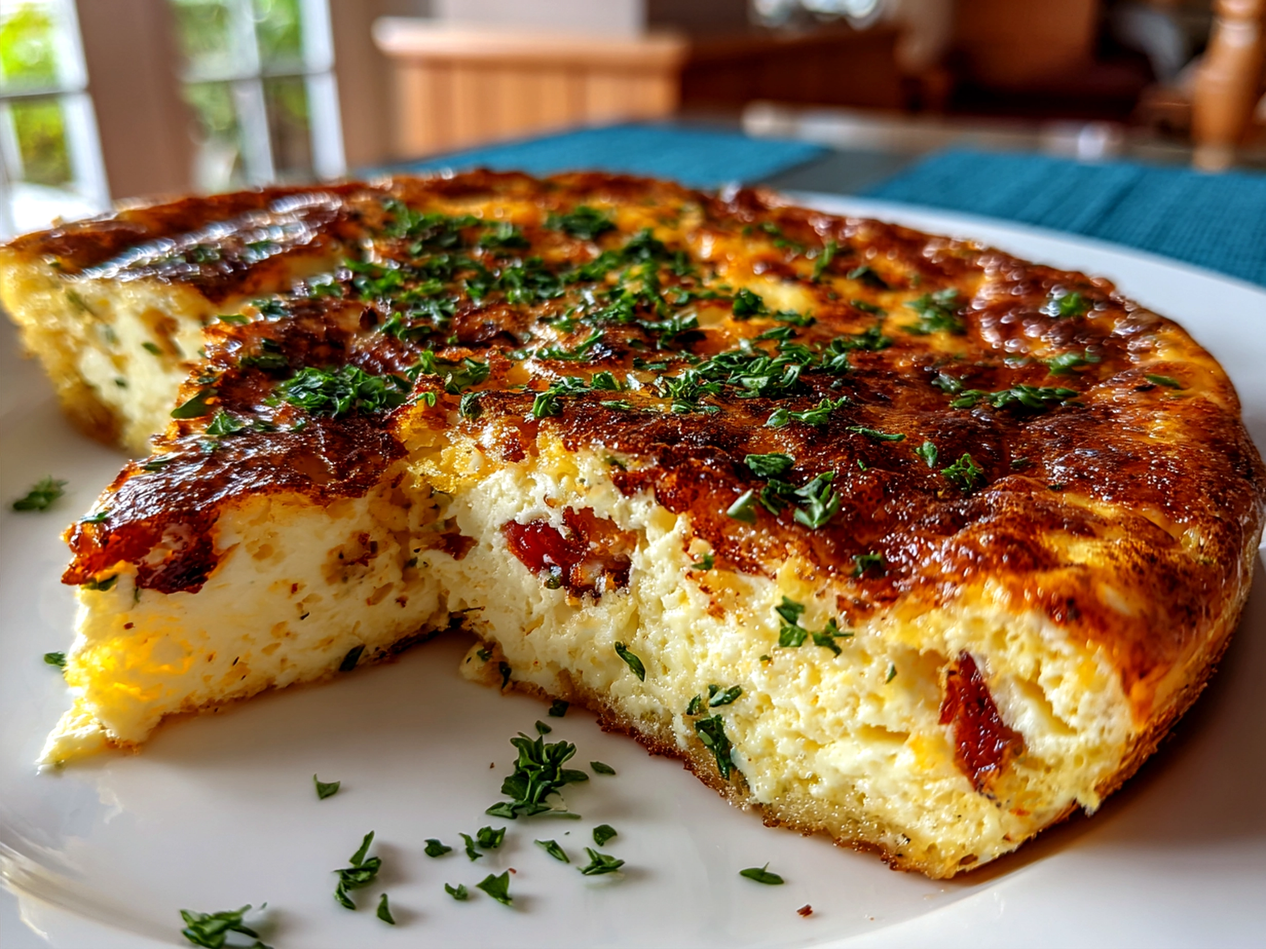 High-Protein Egg White Frittata