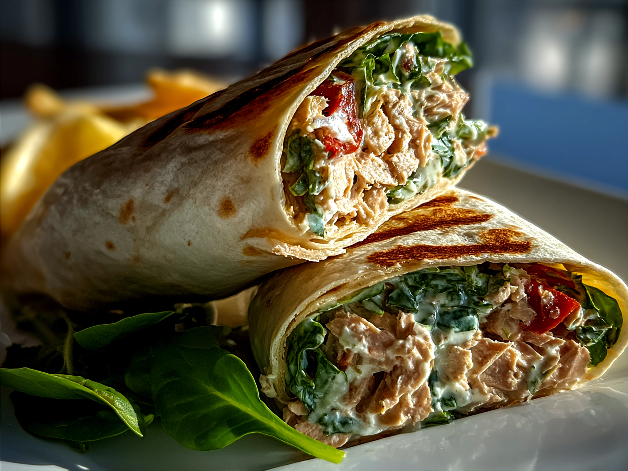 High-Protein Tuna Salad Wrap