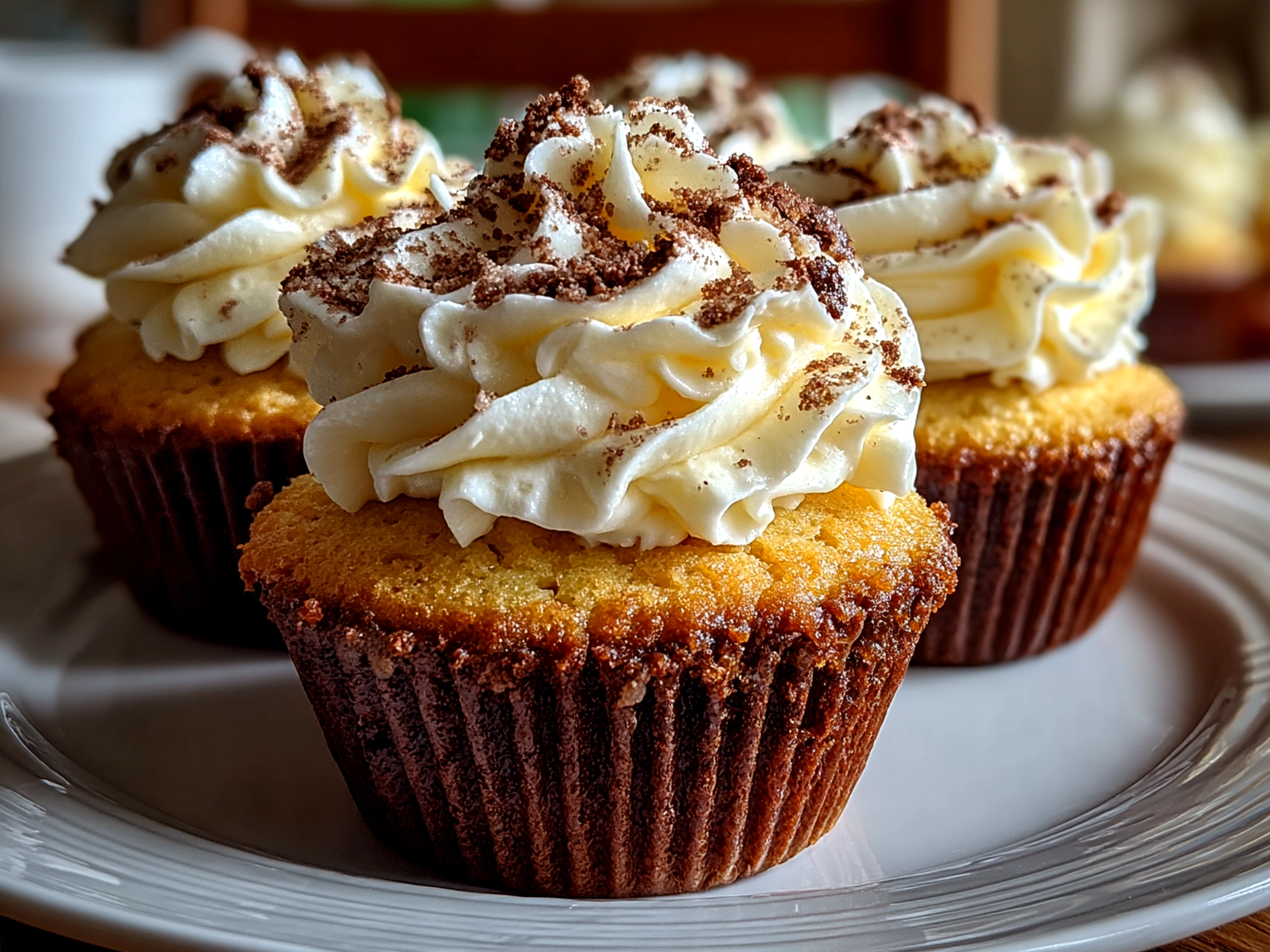 Irish Cream Cupcakes