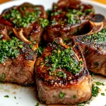 Lamb Chops with Mint Gremolata
