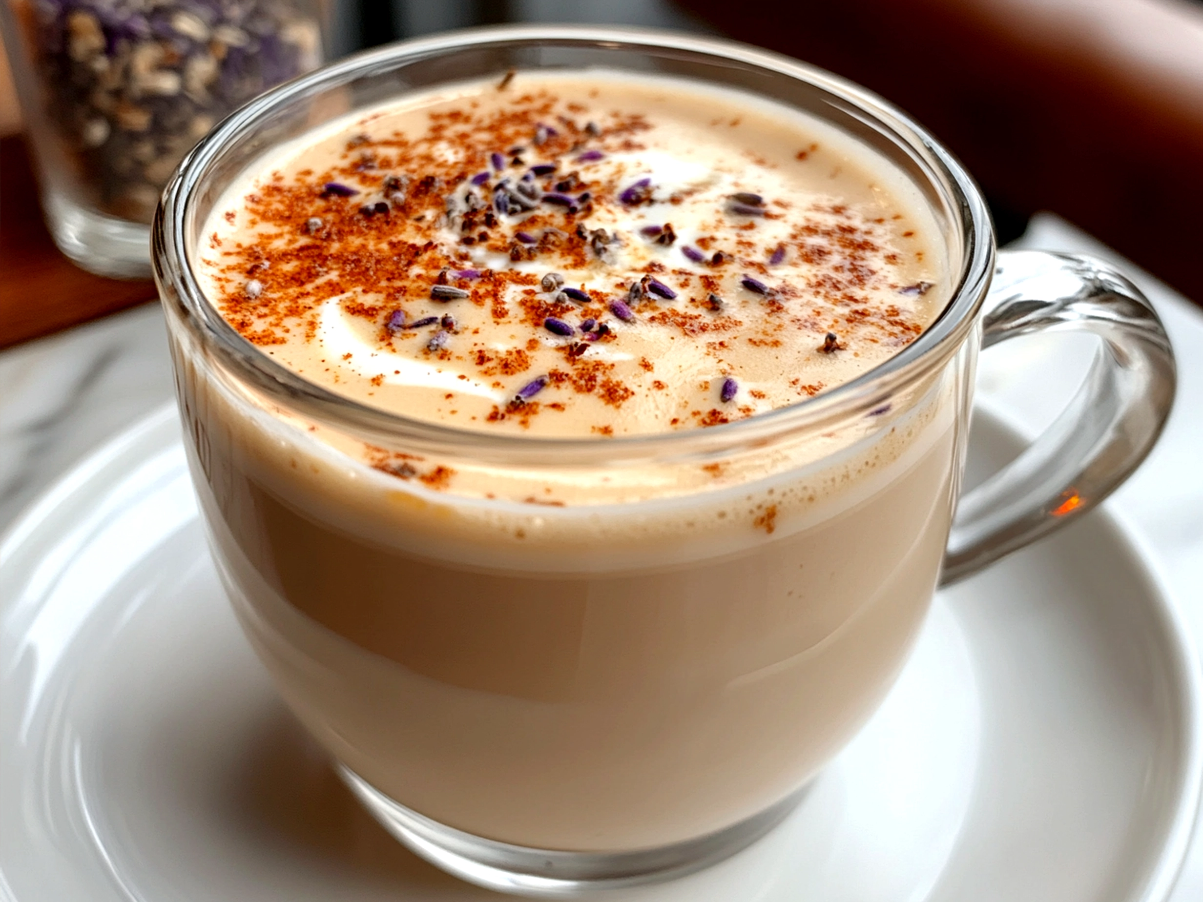 Lavender Honey Latte