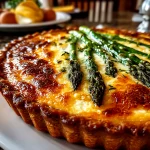 Lemon Asparagus Quiche