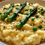 Lemon Asparagus Risotto