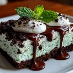 Mint Oreo Ice Cream Cake