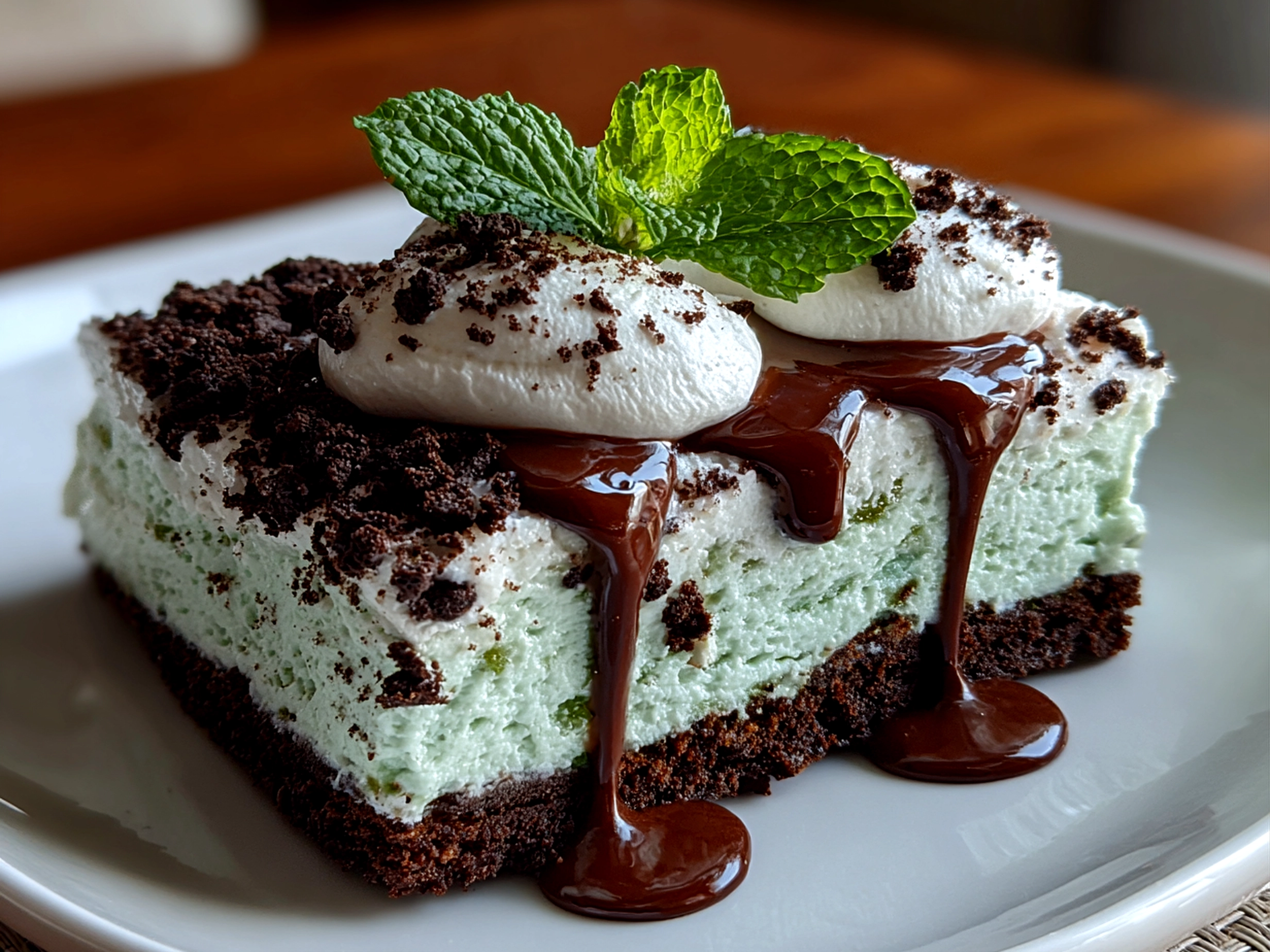 Mint Oreo Ice Cream Cake