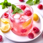Raspberry Rose Lemonade