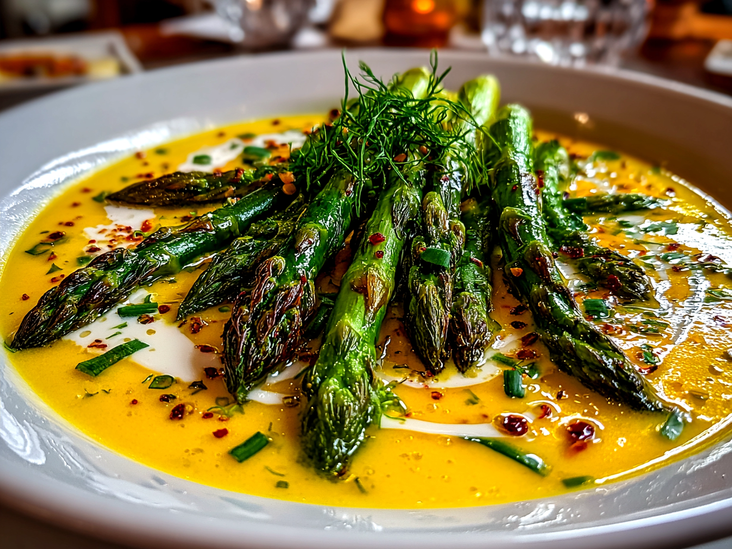 Roasted Asparagus Soup