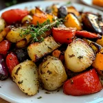 Roasted Spring Vegetable Platter