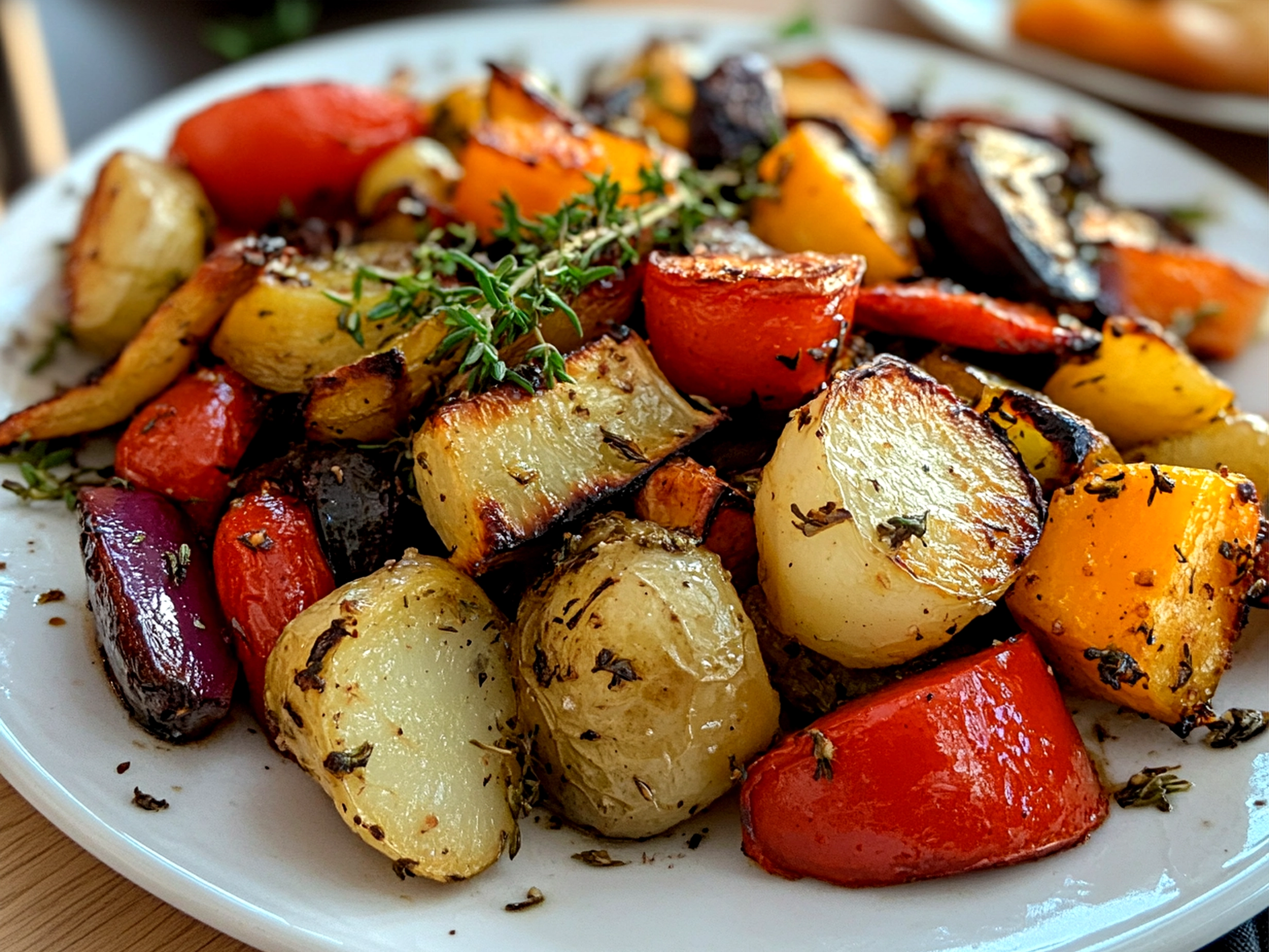 Roasted Spring Vegetable Platter