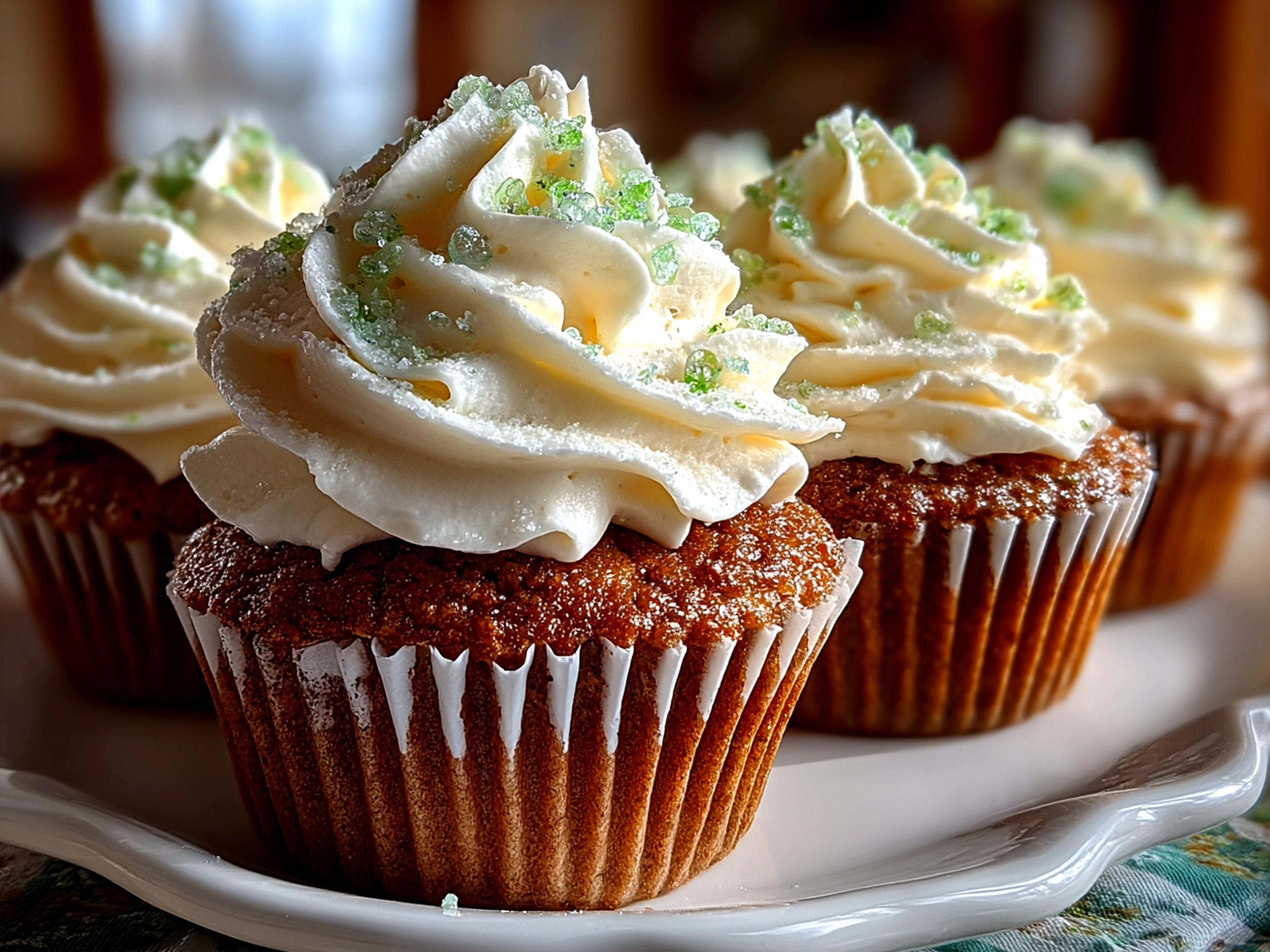 Shamrock Shake Cupcakes