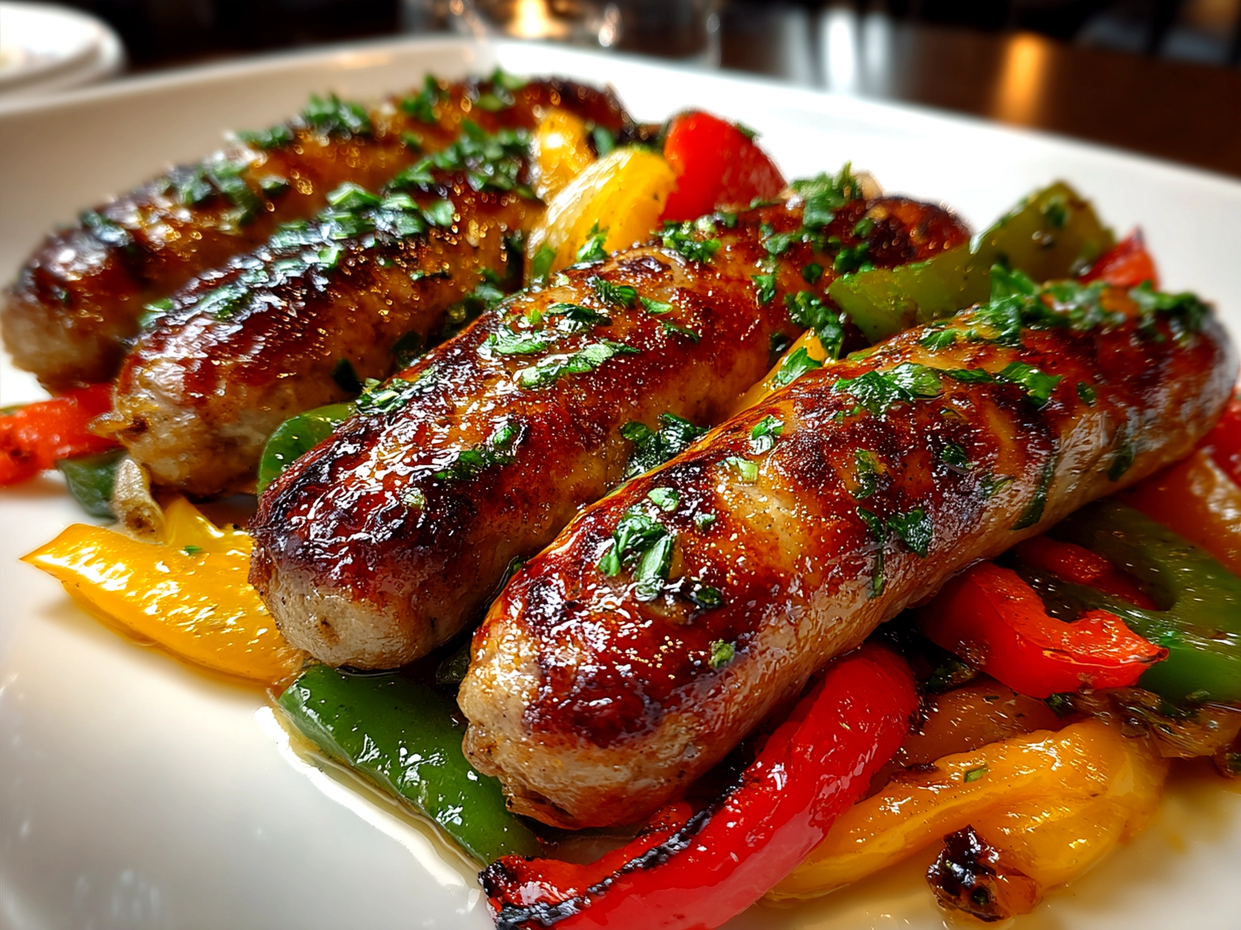 Sheet Pan Sausage & Peppers