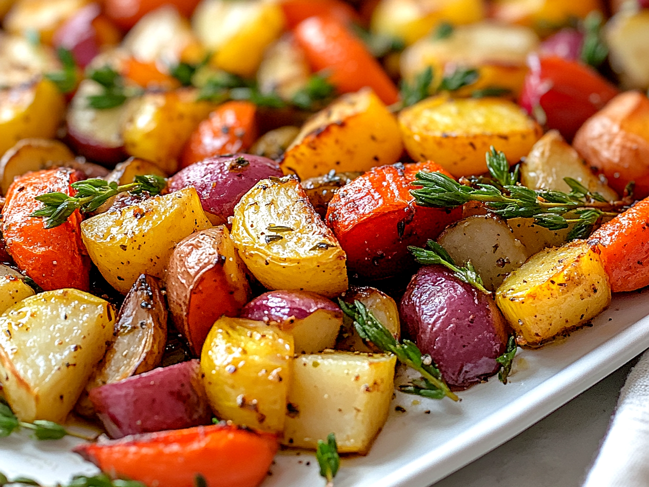 Sheet Pan Spring Vegetables
