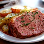 Slow Cooker Corned Beef & Cabbage