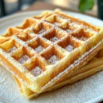 Sourdough Discard Waffles