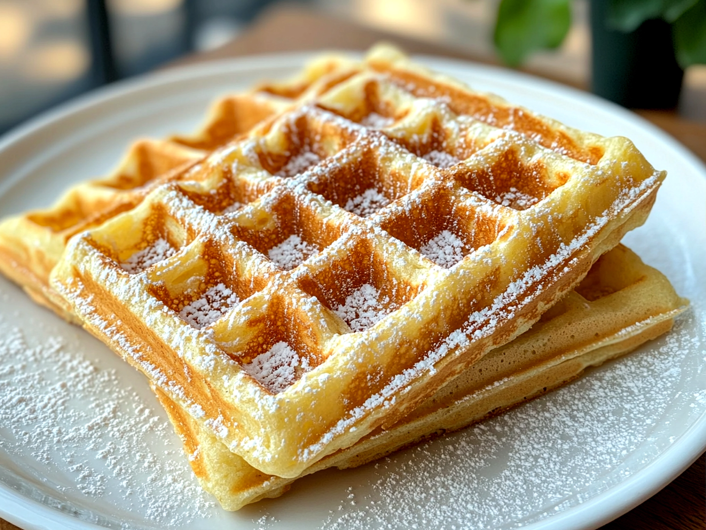 Sourdough Discard Waffles