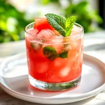 Sparkling Watermelon Mint Mocktail