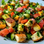 Spring Fattoush Salad