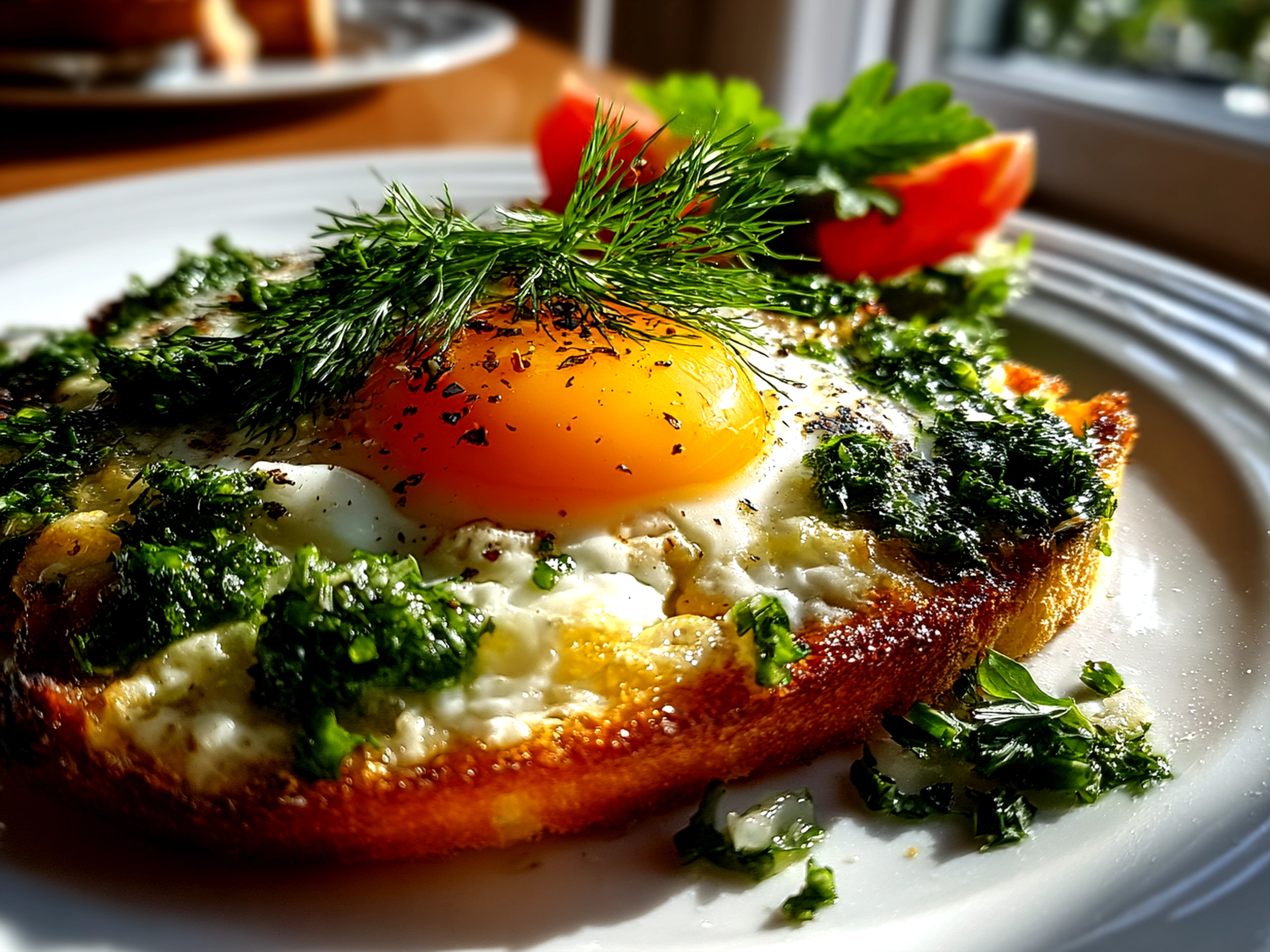 Spring Green Shakshuka