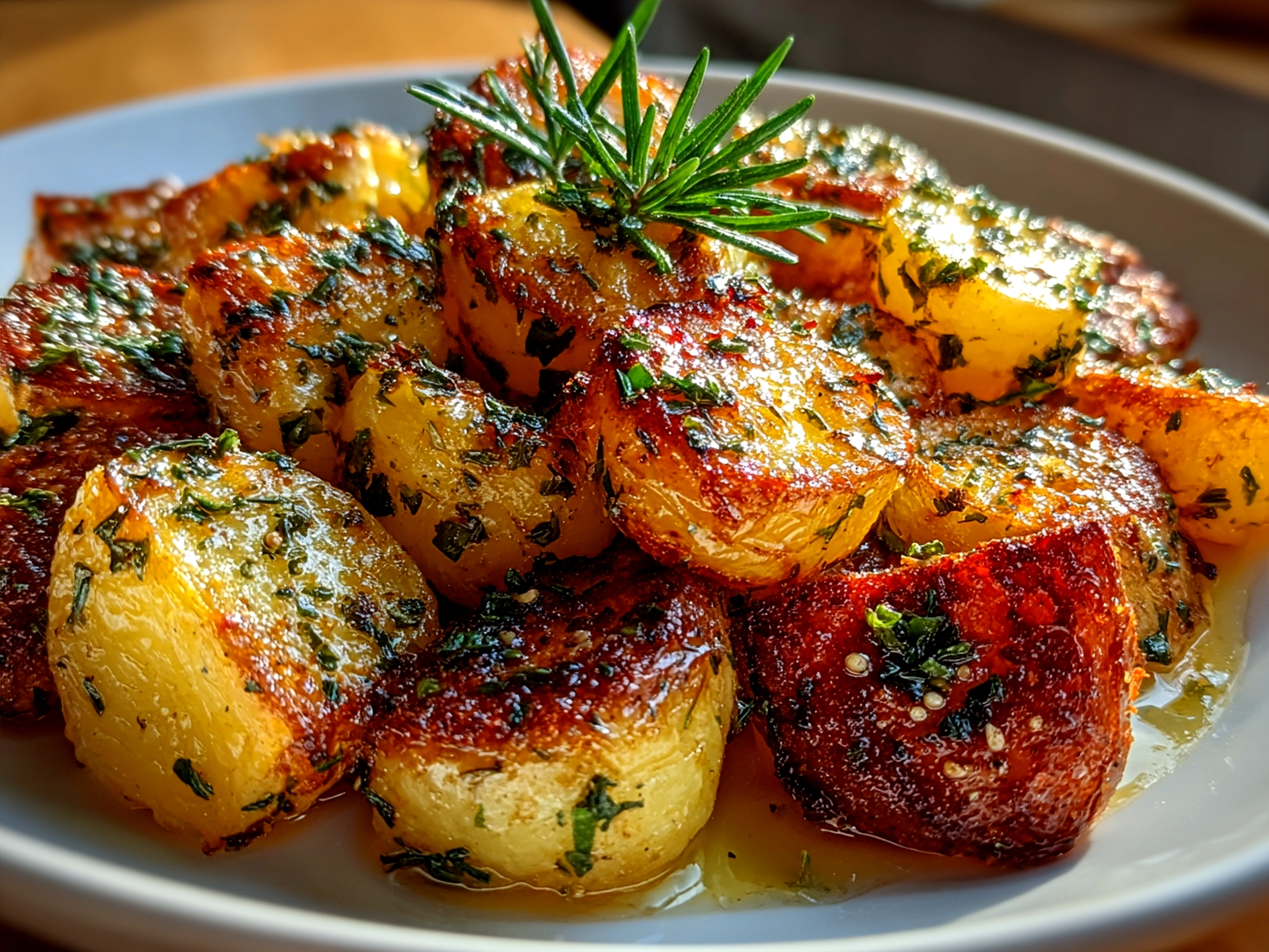 Spring Herb Roasted Potatoes