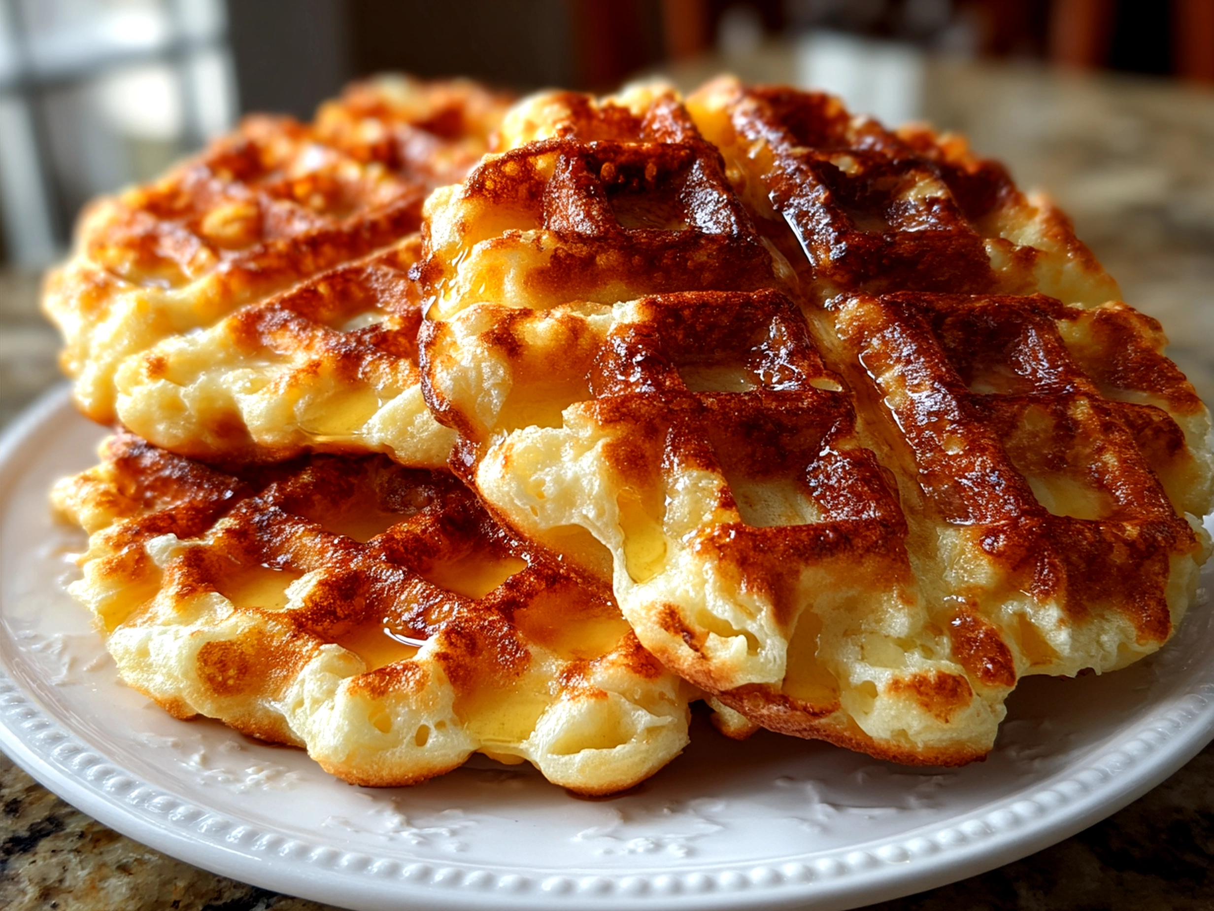 Irish Soda Bread Waffles