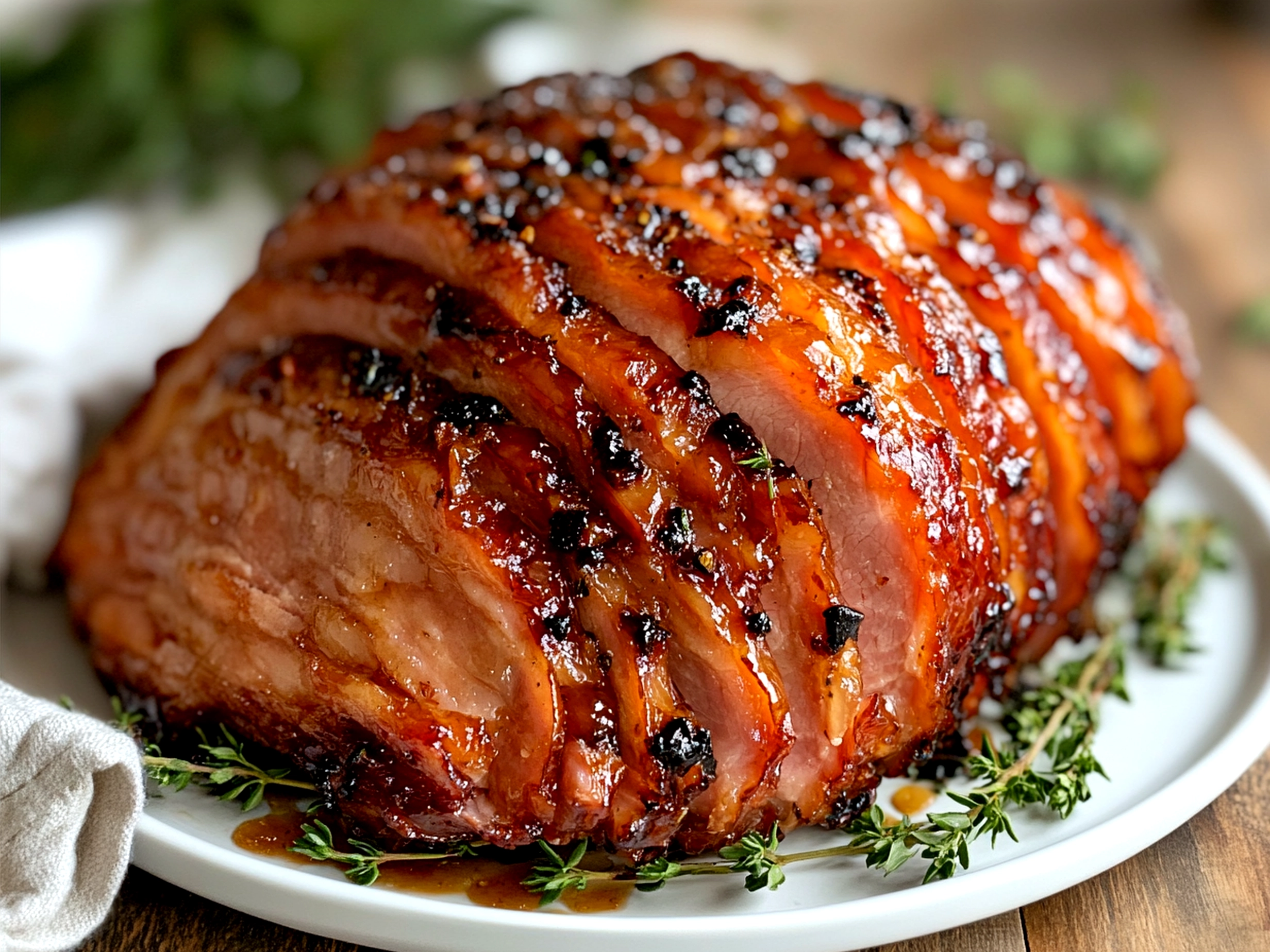 Honey Glazed Easter Ham Preview