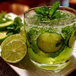 Cucumber Mint Mojito Mocktail