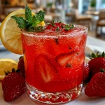 Strawberry Basil Lemonade