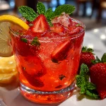 Strawberry Lemon Mocktail