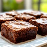 Thin Mint Brownie Bites