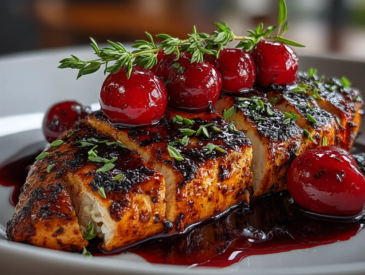 Cherry Balsamic Chicken
