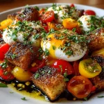 Corn Burrata Panzanella