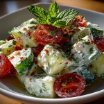 Creamy Italian Cucumber Salad